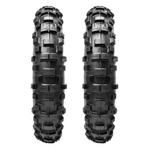 Plews Tyres | TOUGH ONE Enduro Double Rear Set | Two EN1 THE TOUGH ONE Rear Enduro Tire Bundle