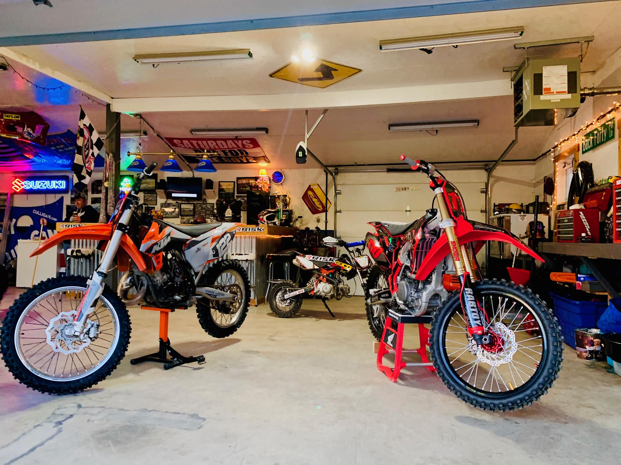 How to Create the Ultimate Moto-Garage -The Dirt Bike Man Cave