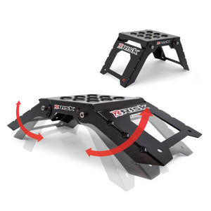 Starting Blocks - Adjustable Motocross Starting Aid - adjustability diagram