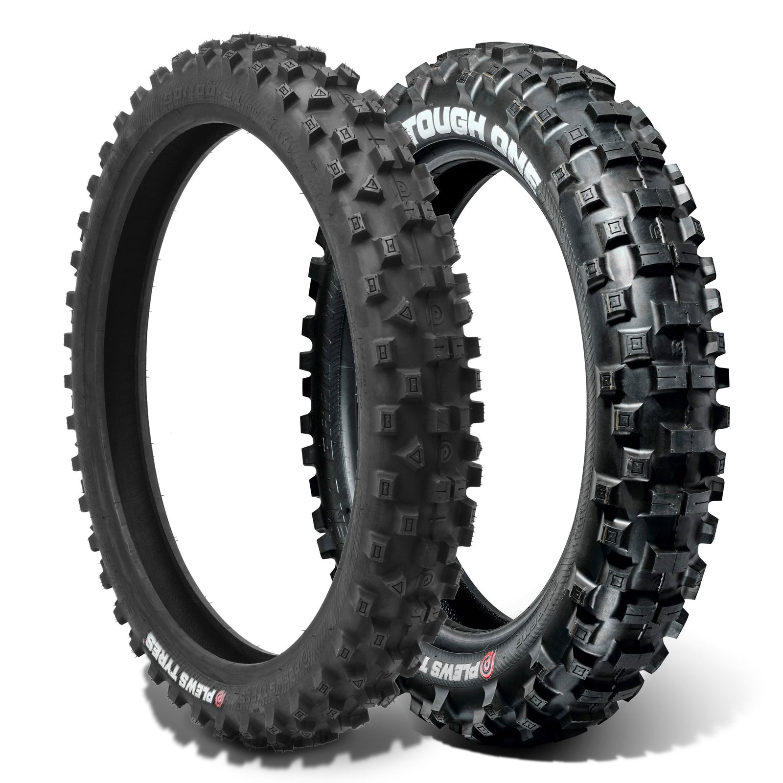 Plews Tyres | TOUGH ONE Enduro Set | EN1 THE TOUGH ONE Rear & EN1 GRAND PRIX Front Enduro Tire Bundle