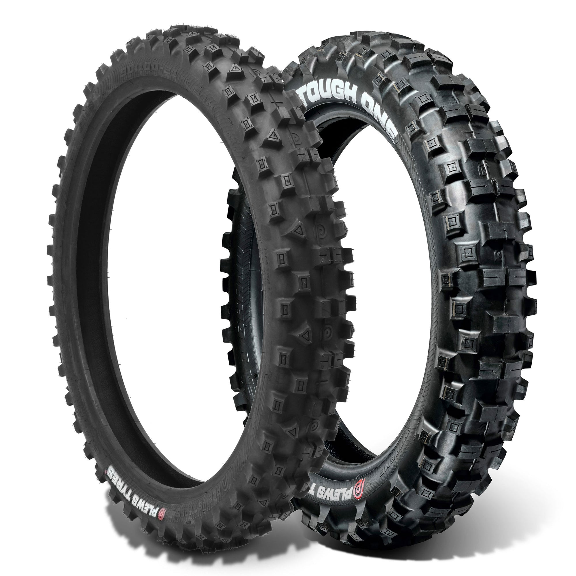Neumáticos Plews | Juego de enduro TOUGH ONE | Paquete de neumáticos de enduro EN1 THE TOUGH ONE trasero y EN1 GRAND PRIX delantero