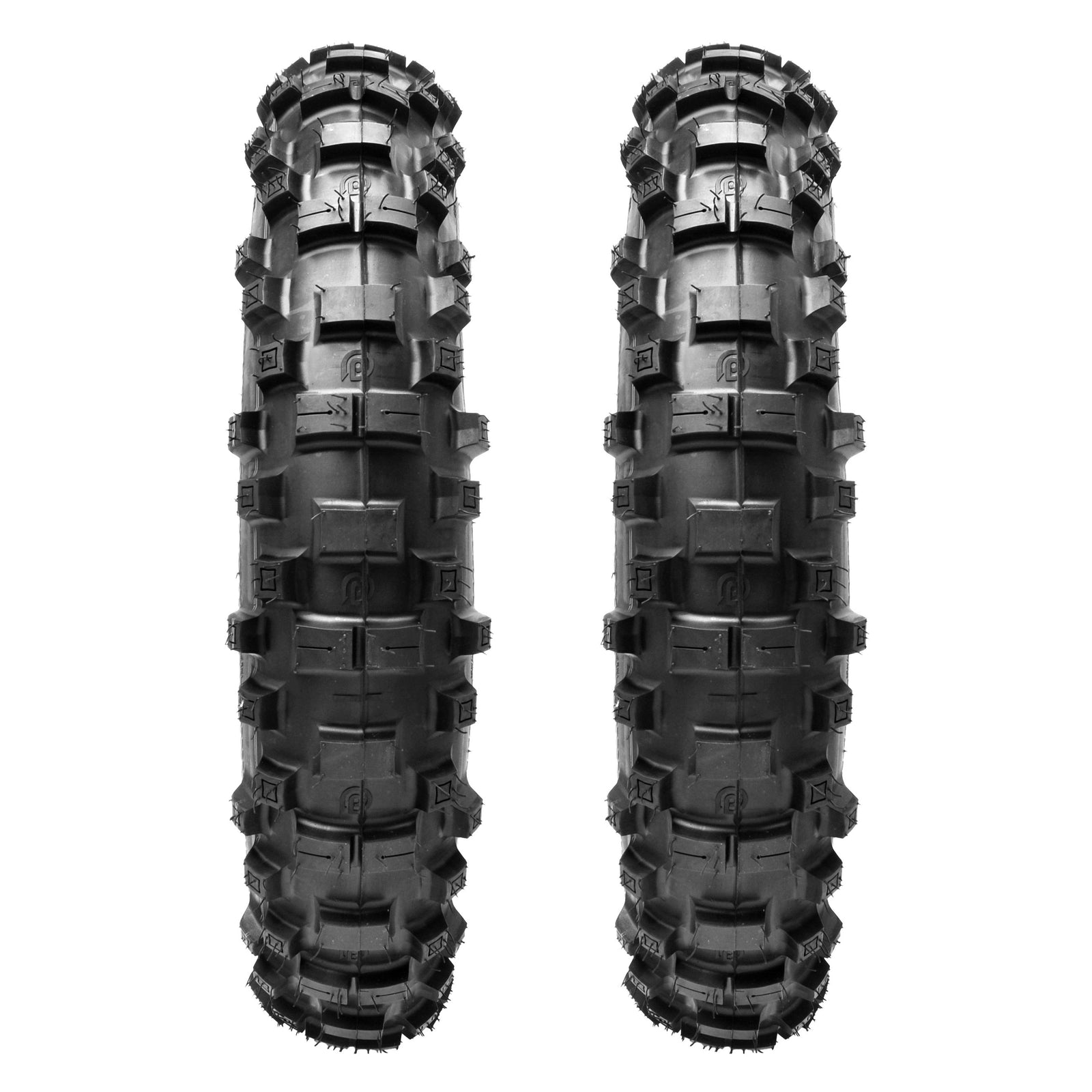 Plews Tyres | TOUGH ONE Enduro Double Rear Set | Two EN1 THE TOUGH ONE Rear Enduro Tire Bundle