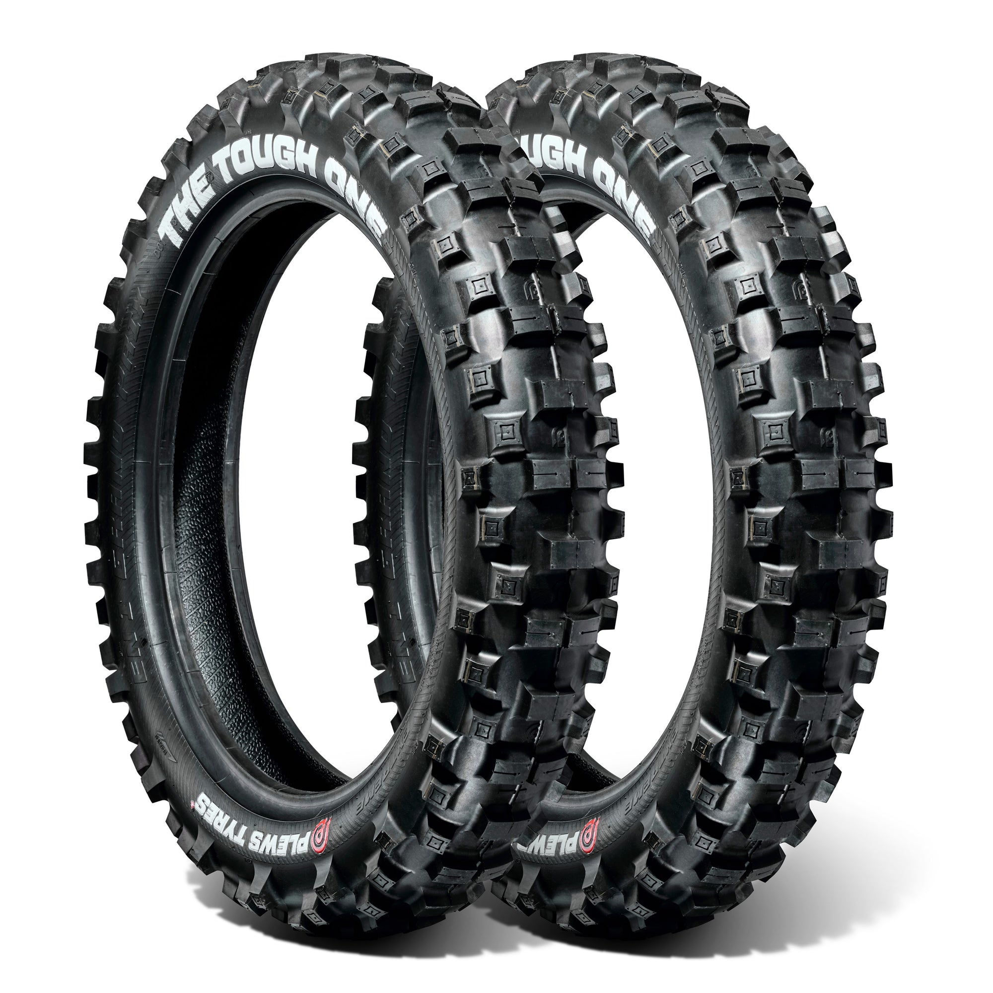 Neumáticos Plews | Juego trasero doble TOUGH ONE Enduro | Paquete de dos neumáticos traseros de enduro EN1 THE TOUGH ONE