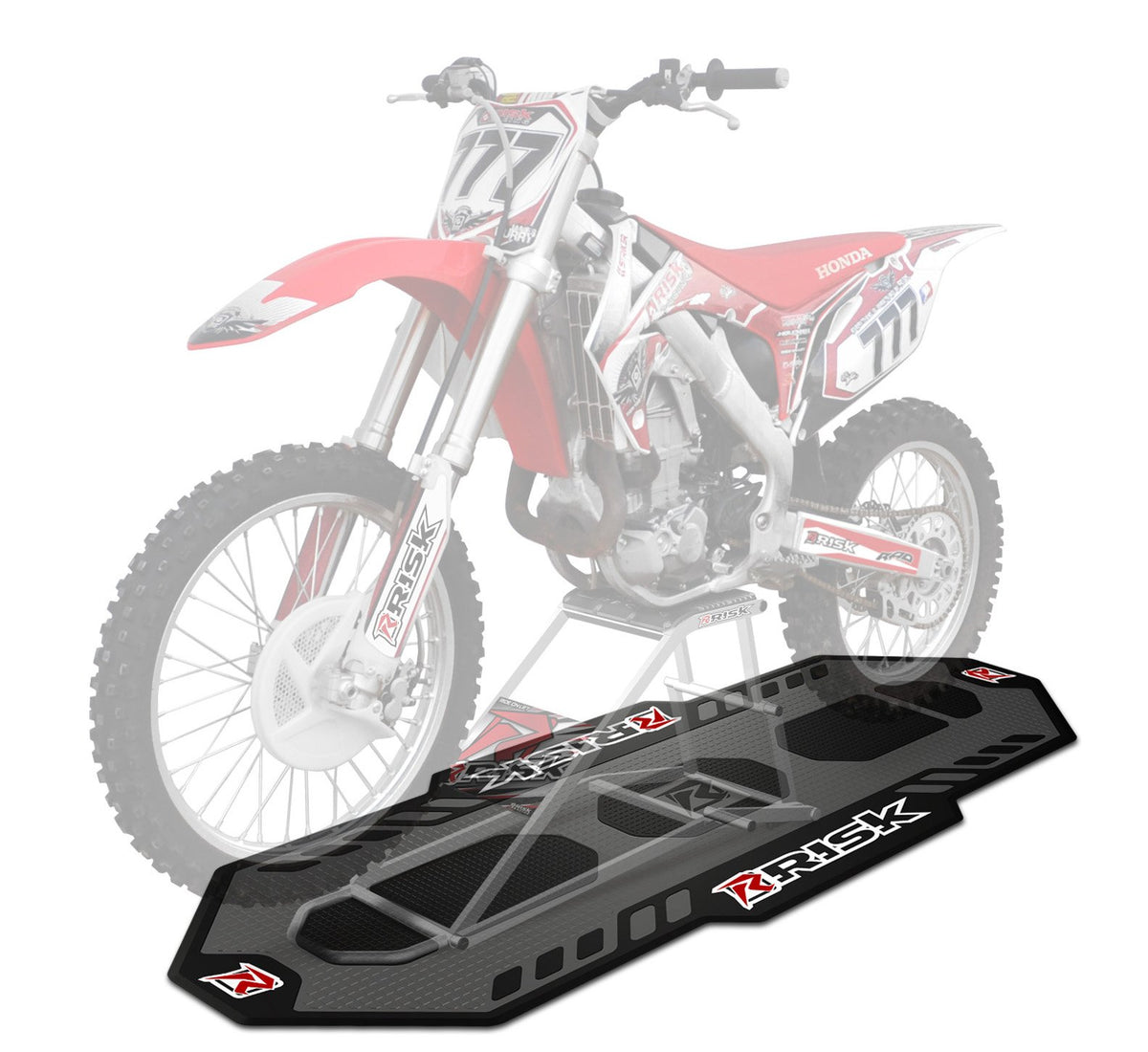 Risk Racing Factory Motocross Pit Floor Mat