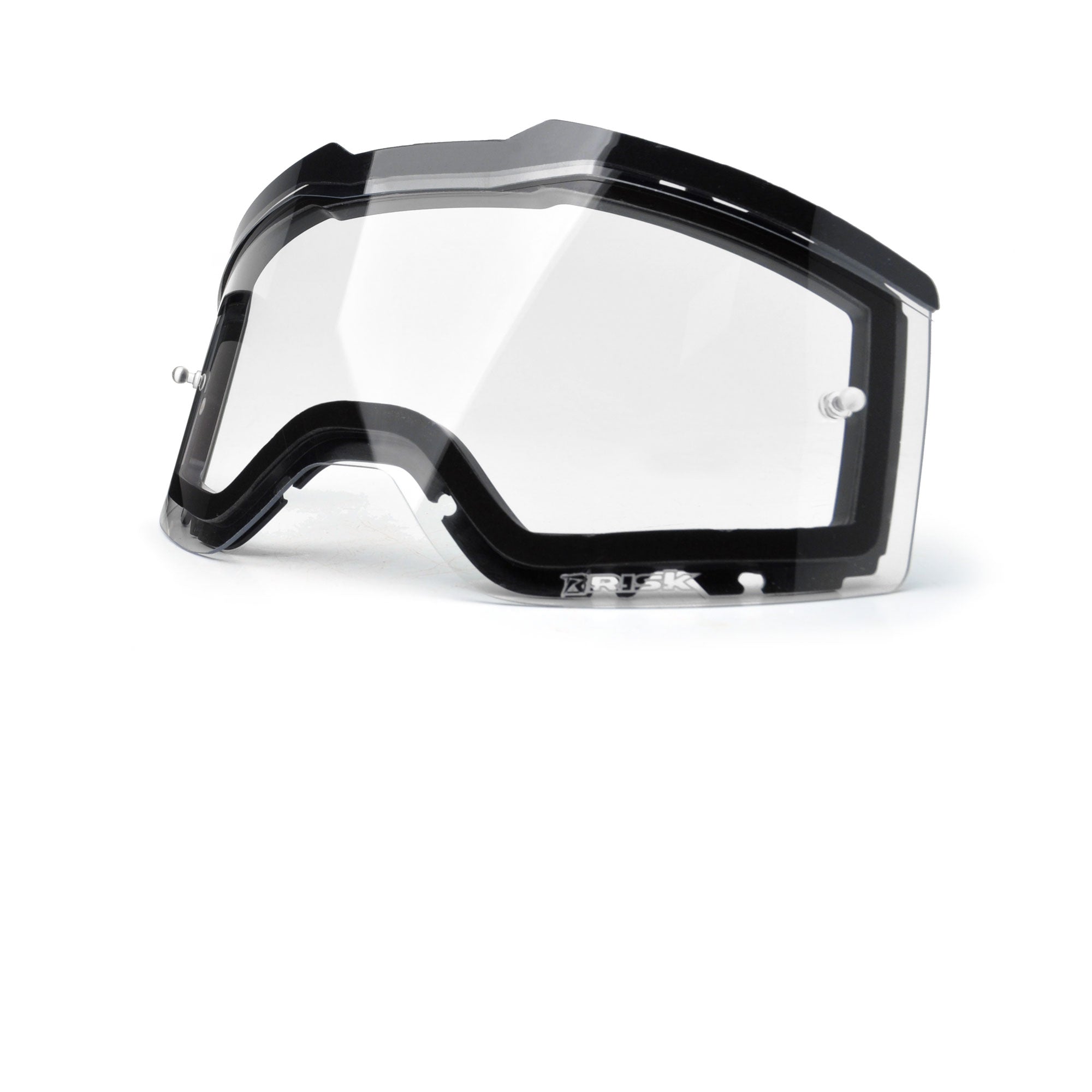 Clear Replacement Lens for J.A.C. Goggles V3 by Risk Racing