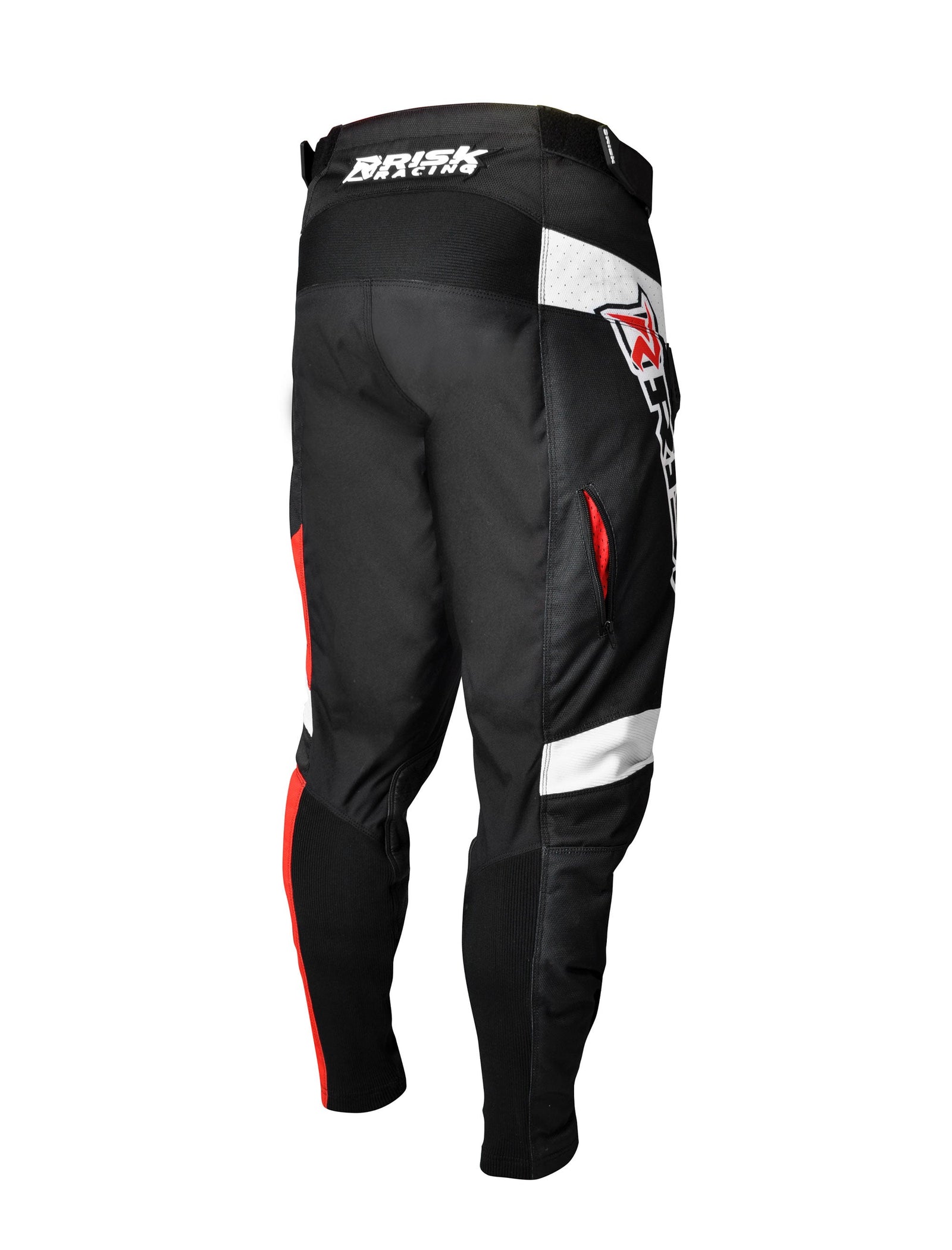 Risk Racing VENTilate V2 Pant - Red/Black - Motocross Riding Gear - Front