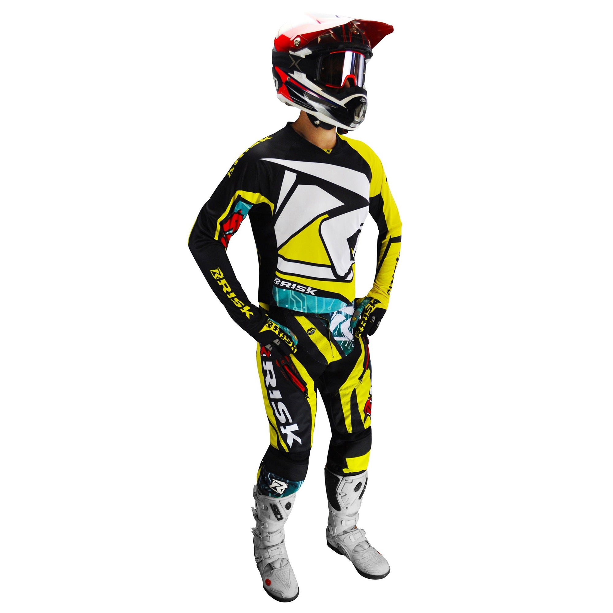 Calzón de motocross digital de ventilato
