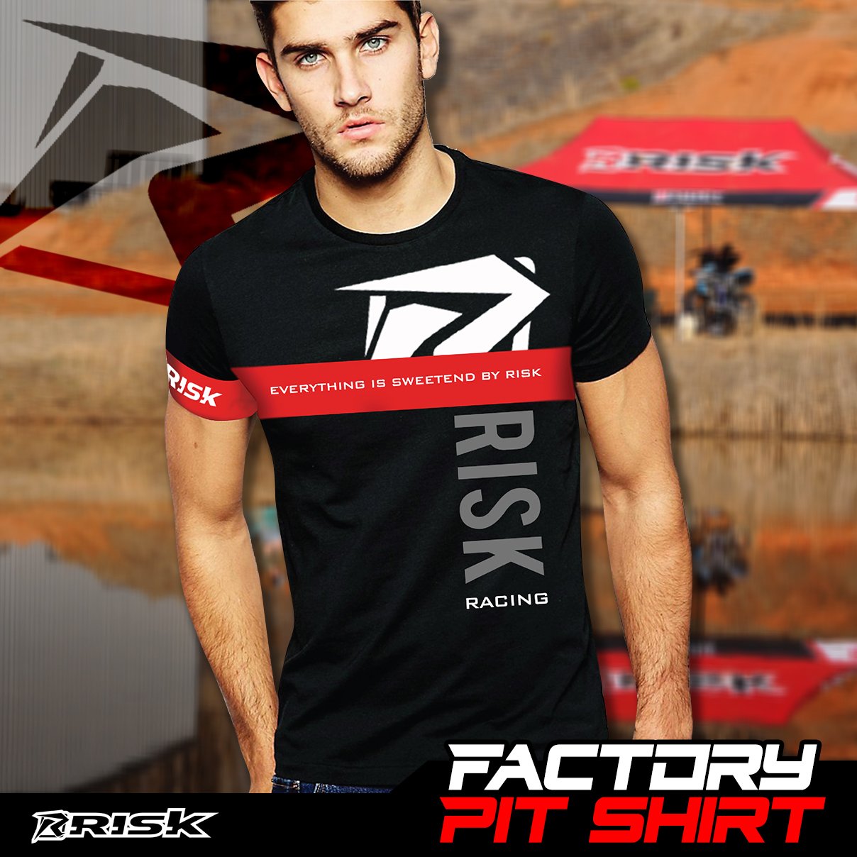 RISK Factory Pit Shirt - Premium Athletic Shirt